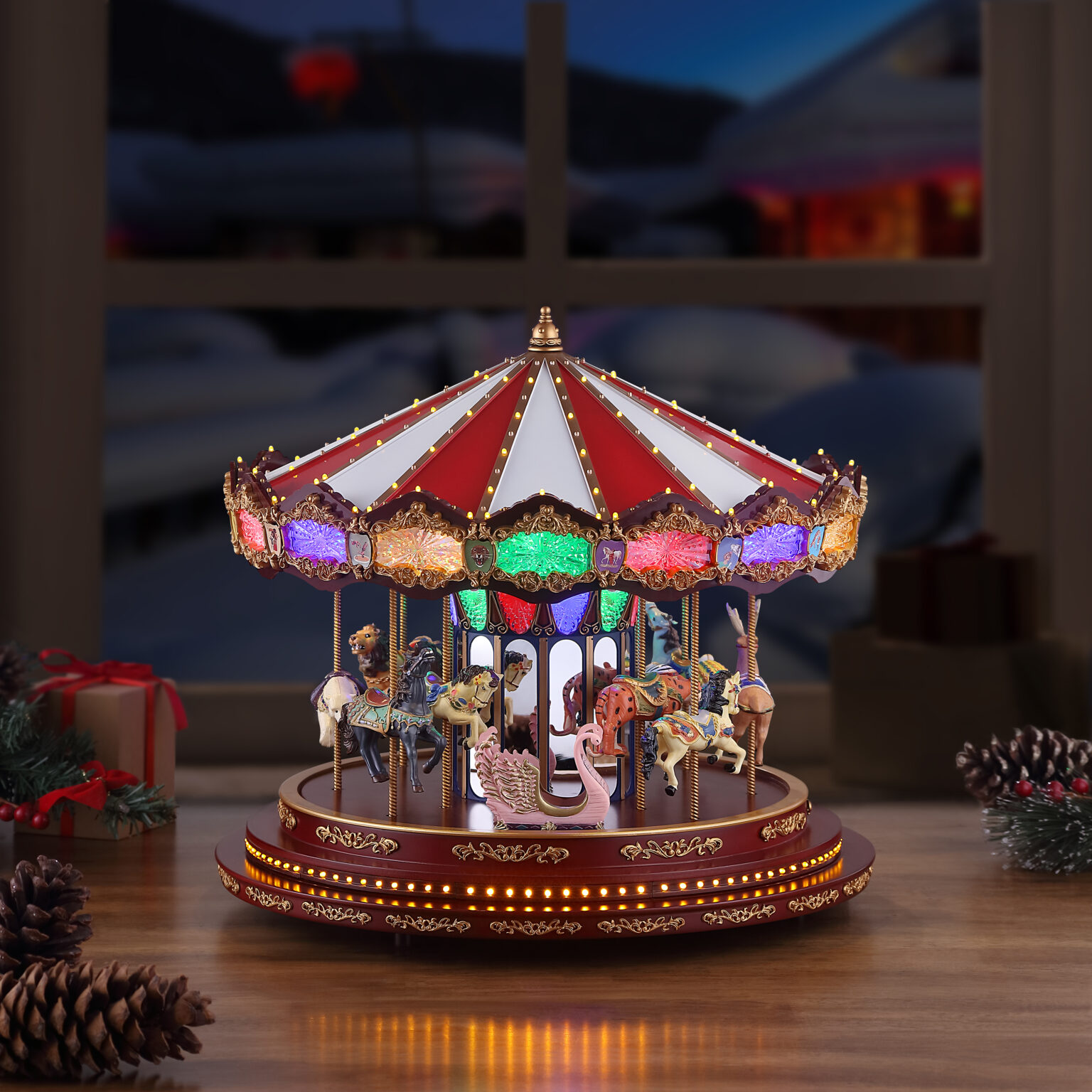 Carousel Marquee Deluxe Mr. Kerstmis